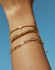 ARMS OF EVE | RIVER GOLD & PEARL BRACELET