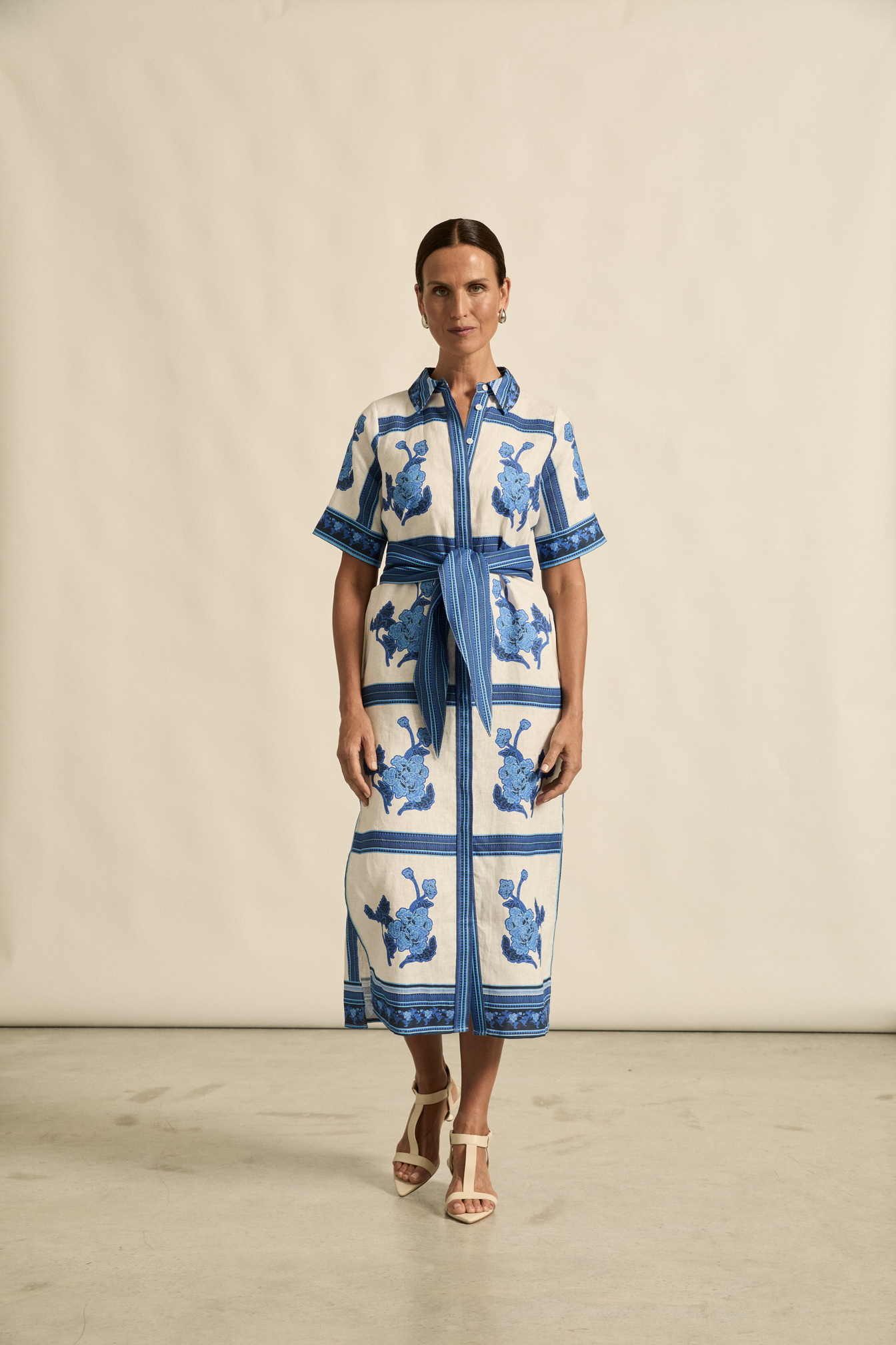 ZOE KRATZMANN | ROAM DRESS - AZURE COLLAGE