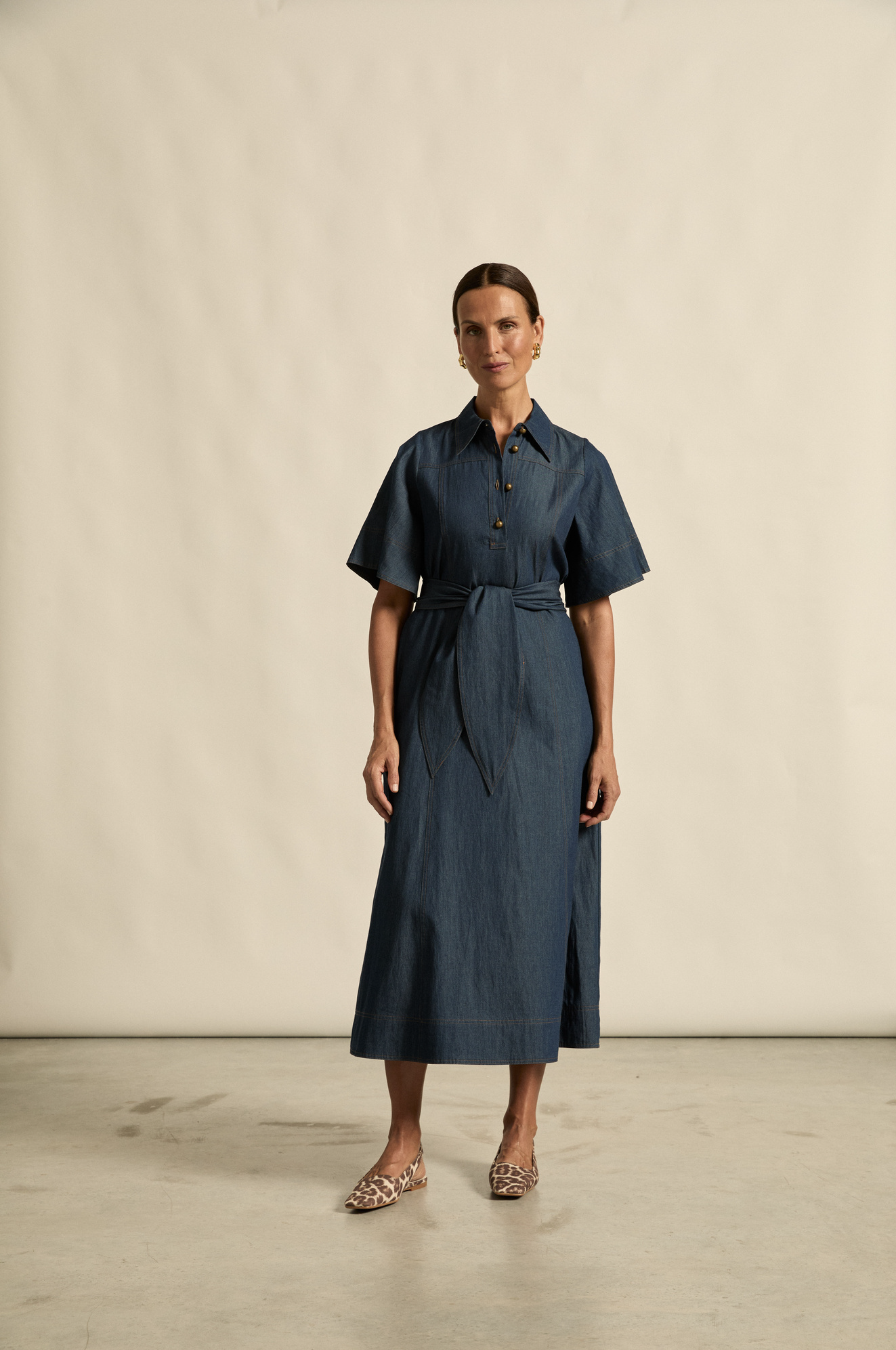 ZOE KRATZMANN | CAMEO DRESS - DARK CHAMBRAY