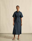 ZOE KRATZMANN | CAMEO DRESS - DARK CHAMBRAY