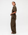 MINT | LOU DRAWSTRING SHIRT