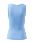 CERES LIFE | ZOE CONTOUR TANK - POWDER BLUE