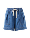 CERES LIFE | RELAXED EVERYDAY SHORT - WASHED INDIGO