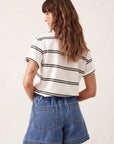 CERES LIFE | RELAXED EVERYDAY SHORT - WASHED INDIGO