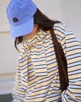 CERES LIFE | PIP EVERYDAY CAP - VINTAGE BLUE / BURNT TOFFEE
