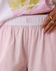 CERES LIFE | THE LOUNGE PANT - PINK FAINT CHECK