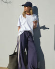 CERES LIFE | GIGI WIDE LEG TERRY TRACKPANT