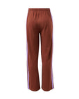 CERES LIFE | GIGI WIDE LEG TERRY TRACKPANT - BURNT TOFFEE