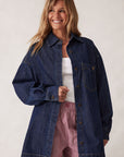 CERES LIFE | JACQUI FELGATE LONG SLEEVE DENIM SHIRT