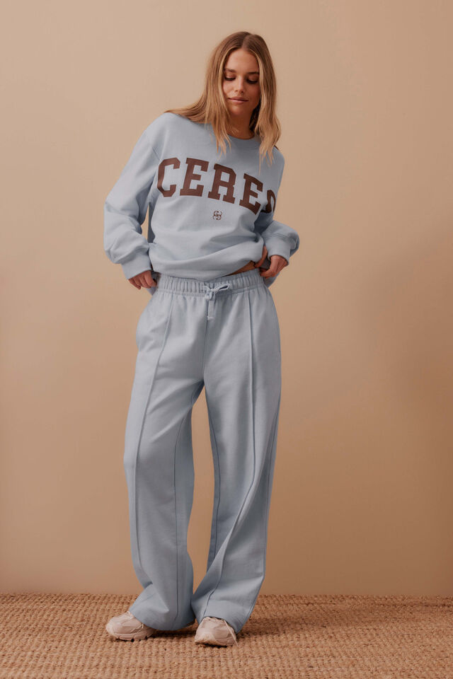 CERES LIFE | GRACIE RELAXED PIN TUCK TRACKPANT