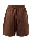 CERES LIFE | LULU REVERSE PANEL SHORT - CHOCOLATE