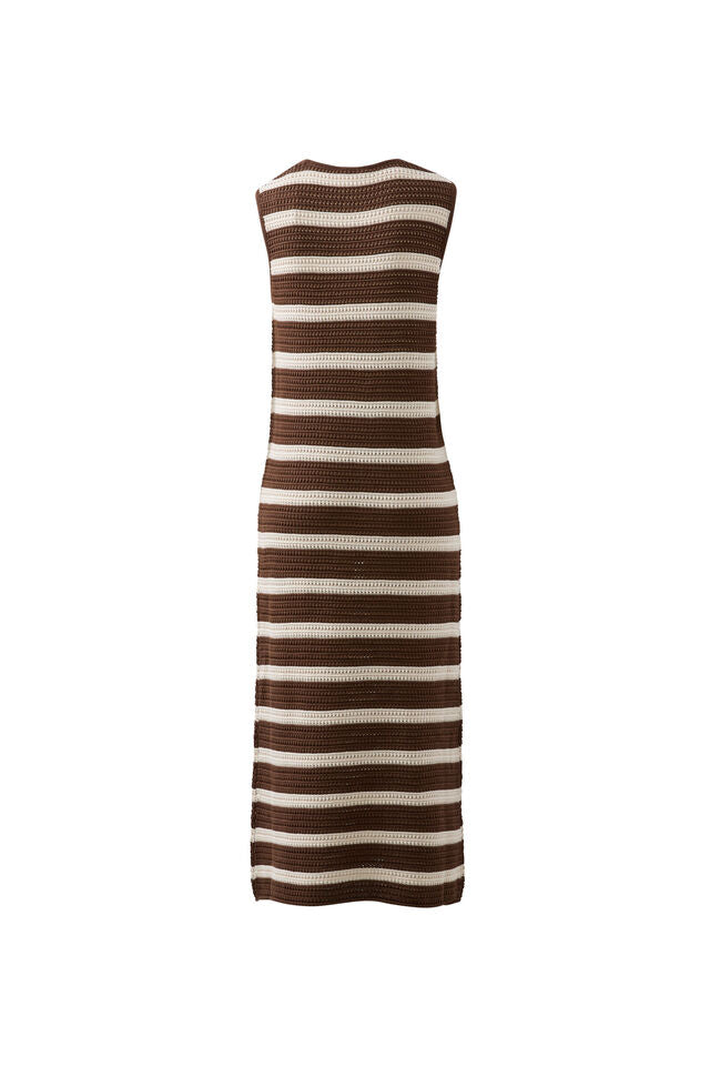 CERES LIFE | MARGOT MESH KNIT TANK DRESS