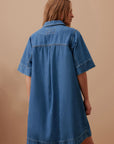 CERES LIFE | AVA SHORT SLEEVE MINI DRESS