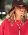 CERES LIFE | POLLY BUCKET HAT - BRUNETTE