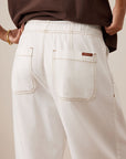 CERES LIFE | JESSIE BARREL PANTS - FRESH ECRU