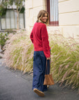 CERES LIFE | NESS KNIT PULLOVER - CHILLI