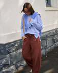 CERES LIFE | ELISE TRACKPANT - BURNT TOFFEE