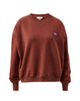 CERES LIFE | QUINN SLOUCHY CREW - BURNT TOFFEE
