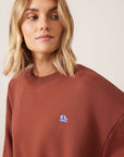 CERES LIFE | QUINN SLOUCHY CREW - BURNT TOFFEE