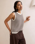 CERES LIFE | MADDY MESH KNIT TANK