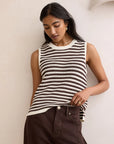 CERES LIFE | MADDY MESH KNIT TANK
