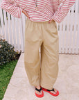 CERES LIFE | BELLA BARREL PANT - BURNT BUTTER