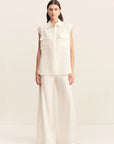 SHONA JOY | WELLINGTON BUTTON UP PANT