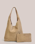 VESTIRSI | SIENNA 2.0 HOBO - BROWN SUEDE