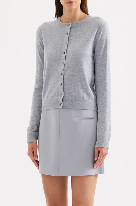 NUDE LUCY | RAE KNIT CARDIGAN - STORM