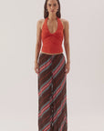 SOVERE | TULLI TOP - VERMILION