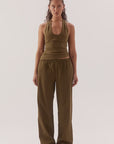 SOVERE | REMY PANT - DEEP KHAKI