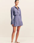 SHONA JOY | CAMBRIDGE SHIRT MINI DRESS