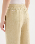 NUDE LUCY | LOUNGE STRIPE LINEN PANT