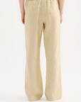 NUDE LUCY | LOUNGE STRIPE LINEN PANT