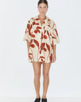 ZULU & ZEPHYR | COTTON SHIRT RUBY FLORAL