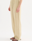 NUDE LUCY | LOUNGE STRIPE LINEN PANT