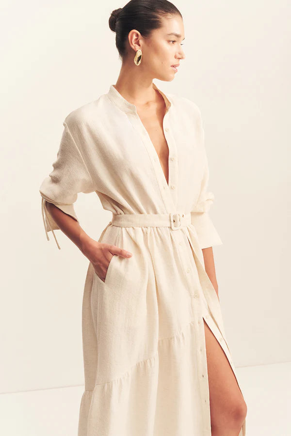 SHONA JOY | JASPER TIERED MAXI DRESS