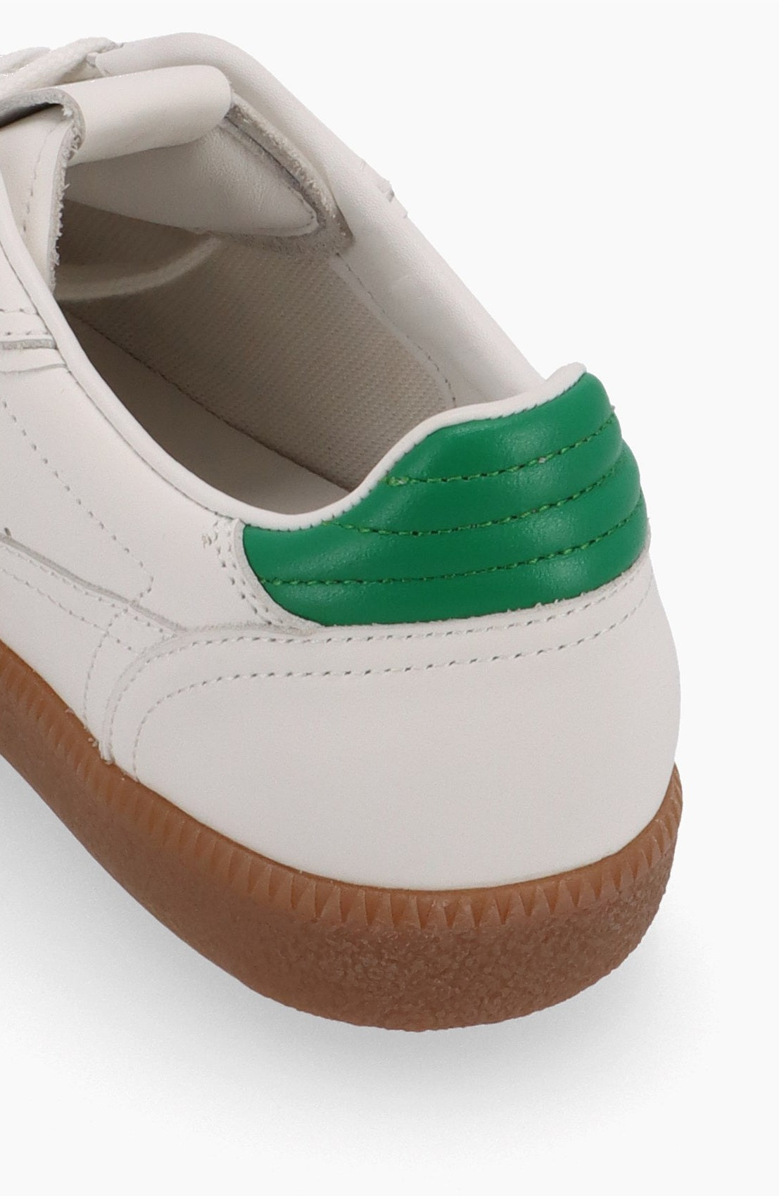 ALOHAS | TB.490 GREEN LEATHER SNEAKERS