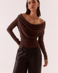 SOVERE | MYRIAD DRAPE TOP