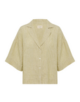 NUDE LUCY | LOUNGE STRIPE LINEN SHIRT