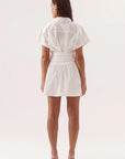 SOVERE STUDIO | LYRA MINI DRESS - CHALK