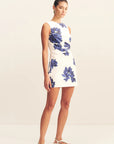 SHONA JOY | ENYA DRAPED MINI DRESS