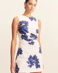 SHONA JOY | ENYA DRAPED MINI DRESS