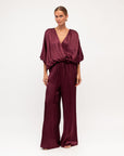 MINT | CHARLOTTE PANTS - MERLOT