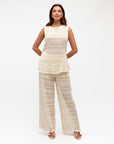 MINT | CATHERINE PANTS - CREAM