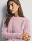 WORLD OF NOMADS | ADELE CREW NECK KNIT - PETAL CLOUD