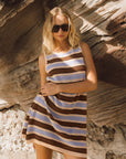 MINT | CANGGU STRIPE SHORT DRESS