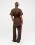 MINT | LOU DRAWSTRING SHIRT