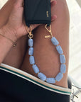 LOUVE | ABBEY PHONE WRISTLET - BLUE