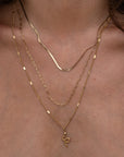 ARMS OF EVE | BOA GOLD NECKLACE